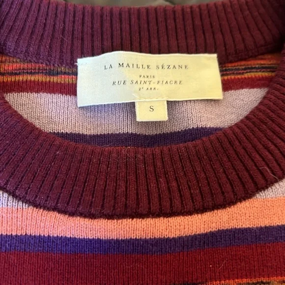 Sezane Clovis Jumper New Without Tags - Picture 4 of 6